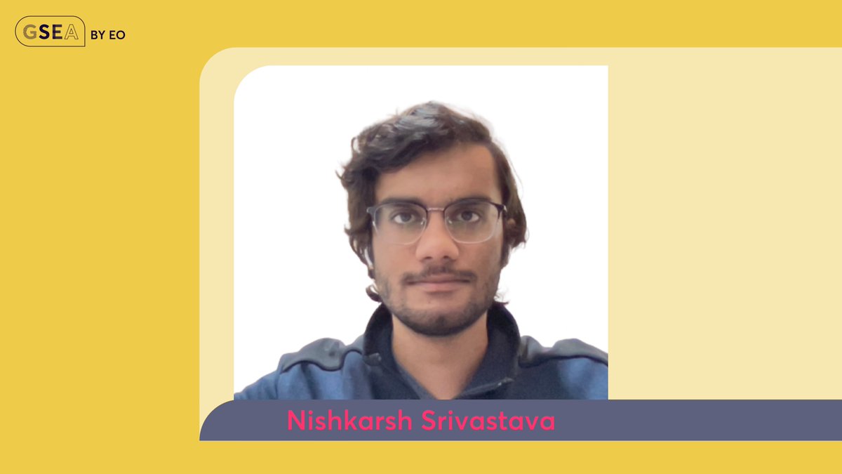 We continue to introduce the bright minds competing at the India finals! 🤩 From EO Noida GSEA, we have Nishkarsh Srivastava, a founder of Findr. Findr is an AI-first workspace engine revolutionizing productivity by allowing users to search across multiple apps.💼🔍 #EO #GSEA