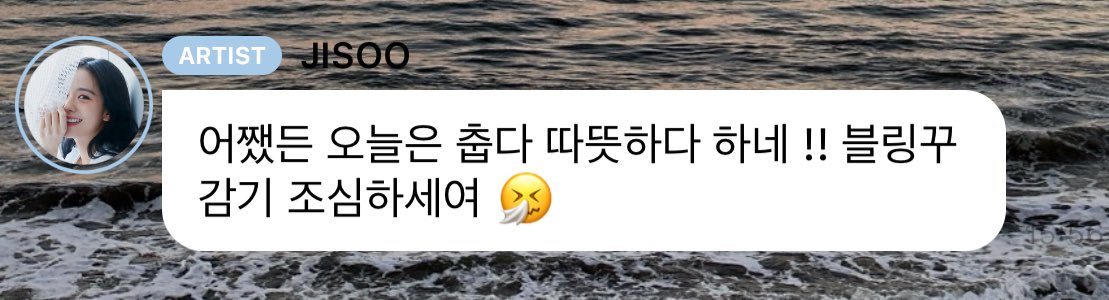 지수블링꾸사건
지수가 4시간만에 @@ 기능을 까먹고 블링꾸라고 부른 사건이다