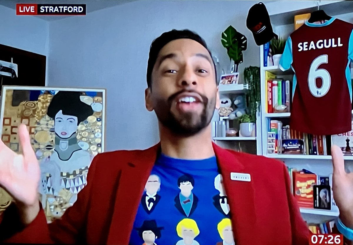 Loving <a href="/Bobby_Seagull/">Bobby Seagull</a> ‘s Doctor Who t-shirt on BBC Breakfast this morning