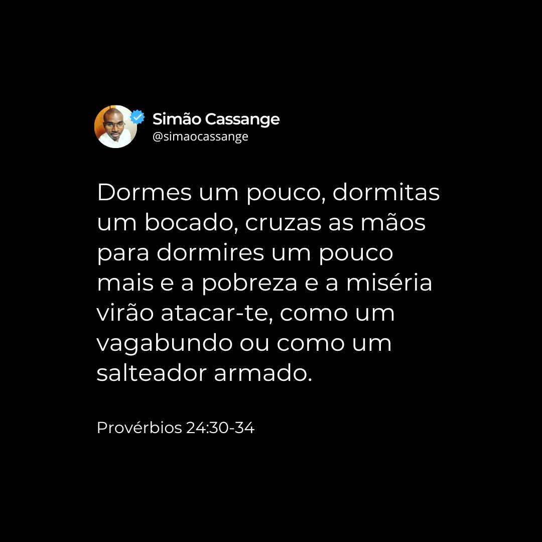 SimaoCassange's tweet photo. Quer aprender mais? Siga a página e acompanhe o conteúdo diário!

Como você se sente ao refletir sobre as consequências da preguiça e da negligência?

#preguiça #trabalho #desenvolvimentopessoal #reflexão #sucesso https://t.co/0rvTGmSMCD
