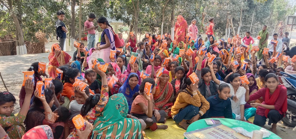 ABHWCs_Bihar's tweet photo. #menstruatio is no longer stigmatized, thanks to CHOs like Abhishek, HWC Brindawan, Gopalganj, who shattered stereotypes by openly addressing it within the community and promoting access to sanitary pads. 🩸👏@A_ArogyaMandir @MoHFW_INDIA @BiharHealthDept @SHSBihar @AjayShahiDr https://t.co/5yxph5crpb