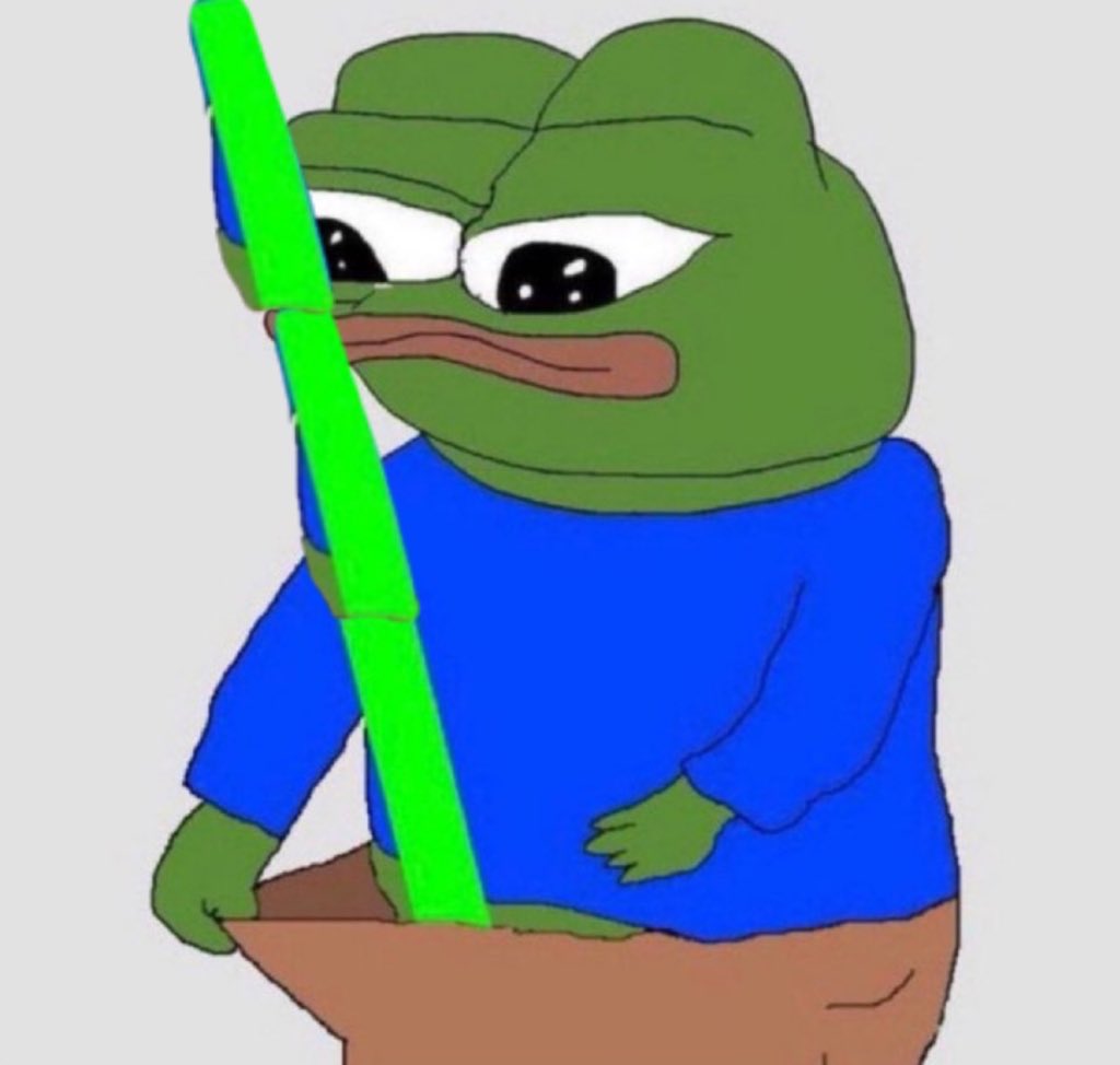 lowkeyfr's tweet photo. $pepe https://t.co/4qIlI4VKn5