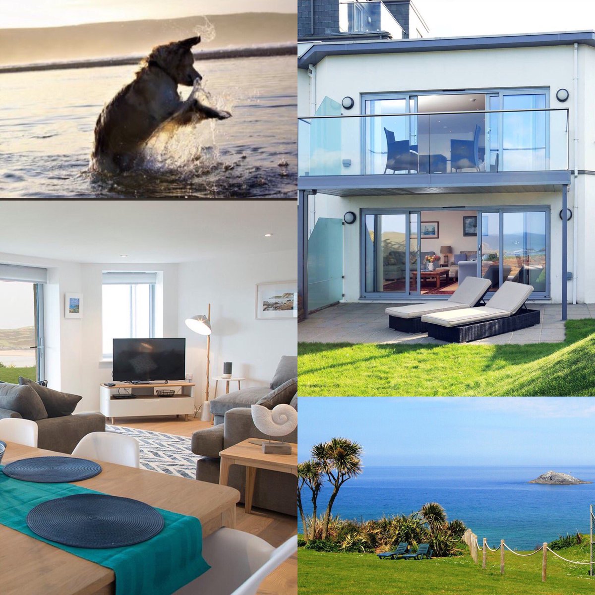 If you're looking for the pawfect dog friendly break with stunning sea views <a href="/CrantockBay_/">Crantock Bay Holidays</a> is the place for you.   

dotty4paws.co.uk/businesses/lis… … 

#dogfriendly #HolidayApartments #Cornwall #Earlybiz