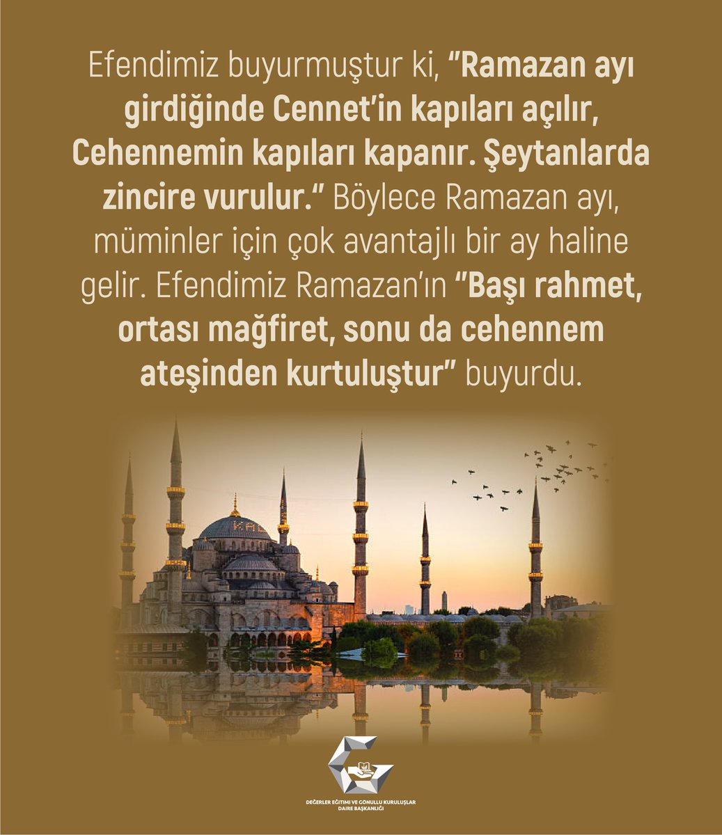 GBBDEGKUR's tweet photo. “Ramazan ayını diğer aylardan ayıran özellikler nelerdir?”

Arkadaşlarımız sizler için derledi.🙂📚 https://t.co/EZPBZJ1zzl