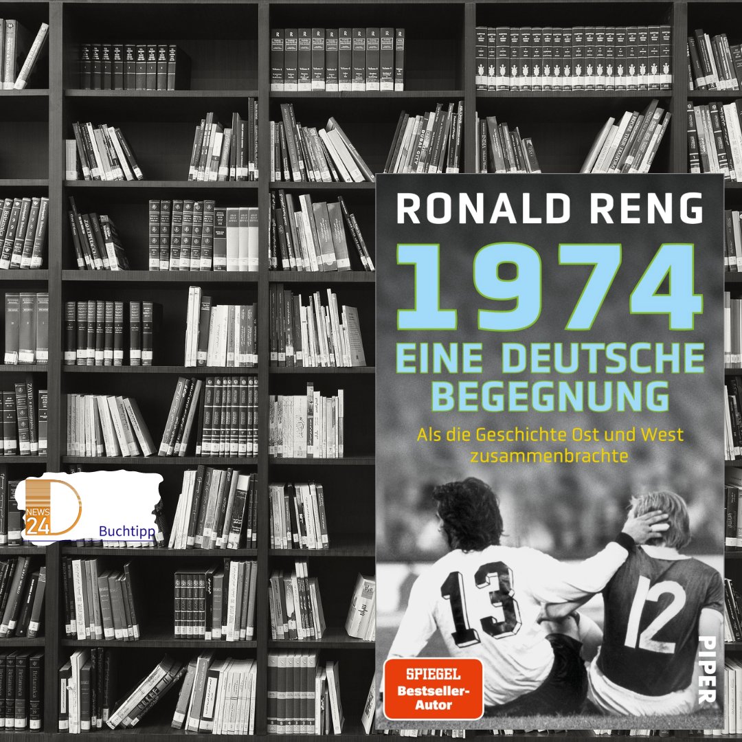 #RonaldReng #FussballWM 
#Kulturtipp in #DNEWS24
#BUCHTIPP: #1974 – EINE DEUTSCHE BEGEGNUNG
Das gab’ noch nie. #Deutschland spielte im #Fußball gegeneinander. Gewonnen haben die „Ossis“? Das Buch des Spiegel-Bestseller-Autors Ronald Reng liefert Fakten.
dnews24.de/buchtipp-1974-…