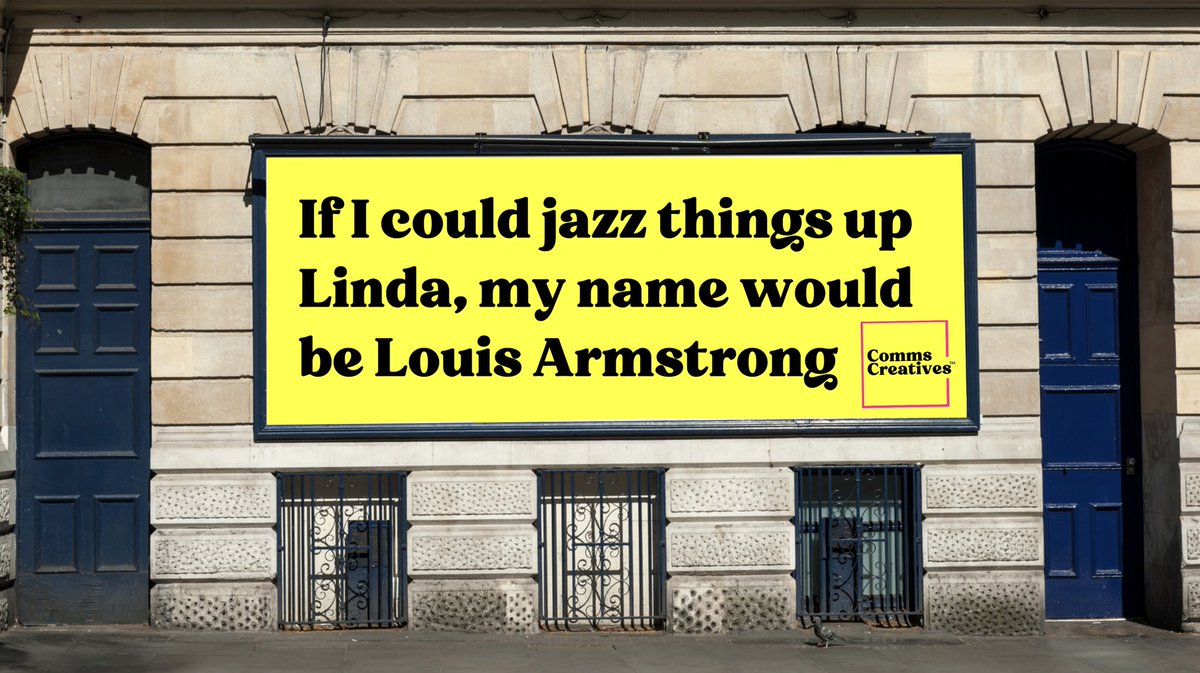 If comms had its own advertising budget....