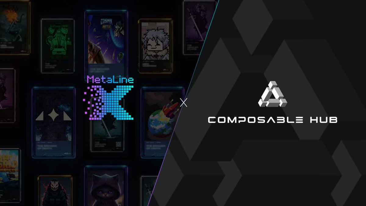 🎲We can't wait to announce our strategic partnership with @composablehub ♠️Composable Hub is the Bibliotheca for fully On-Chain games and autonomous worlds. We will work together to make FOCGs move towards next level. 🎮🕹 #GameFi #Web3Gaming