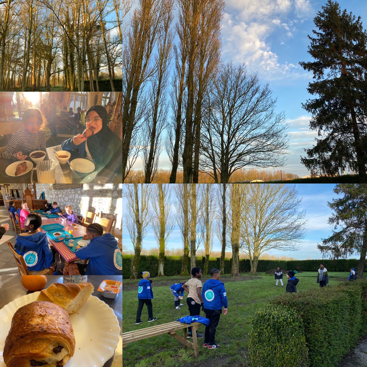 We’ve woken up to sunshine and blue skies 🙂🇫🇷💙🤍❤️🥐