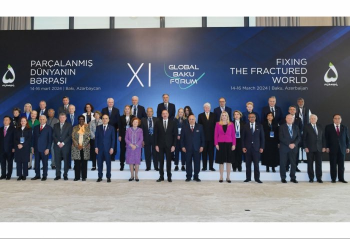The 11th Global #BakuForum themed “Fixing the Fractured World” has started in Baku.