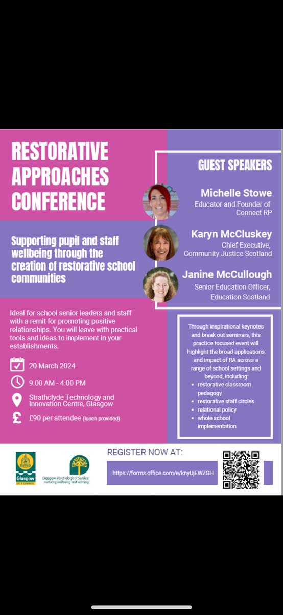 In my keynote for @GlasgowEPS next week ‘The Circle in the Square’ (inspired by the title of Nancy Riestenberg’s book.) I’ll outline the benefits & challenges of working restoratively in school systems, responding to the Q. ‘Does RP work?’ & considering how we define success.