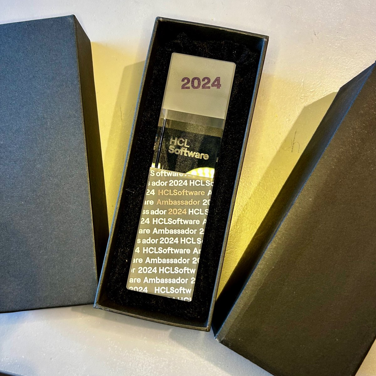 IAM_MThomas's tweet image. Yesterday I got this trophy by @HCLSoftwareDACH. Thank you for the recognition and a shoutout to all #HCLAmbassadors!