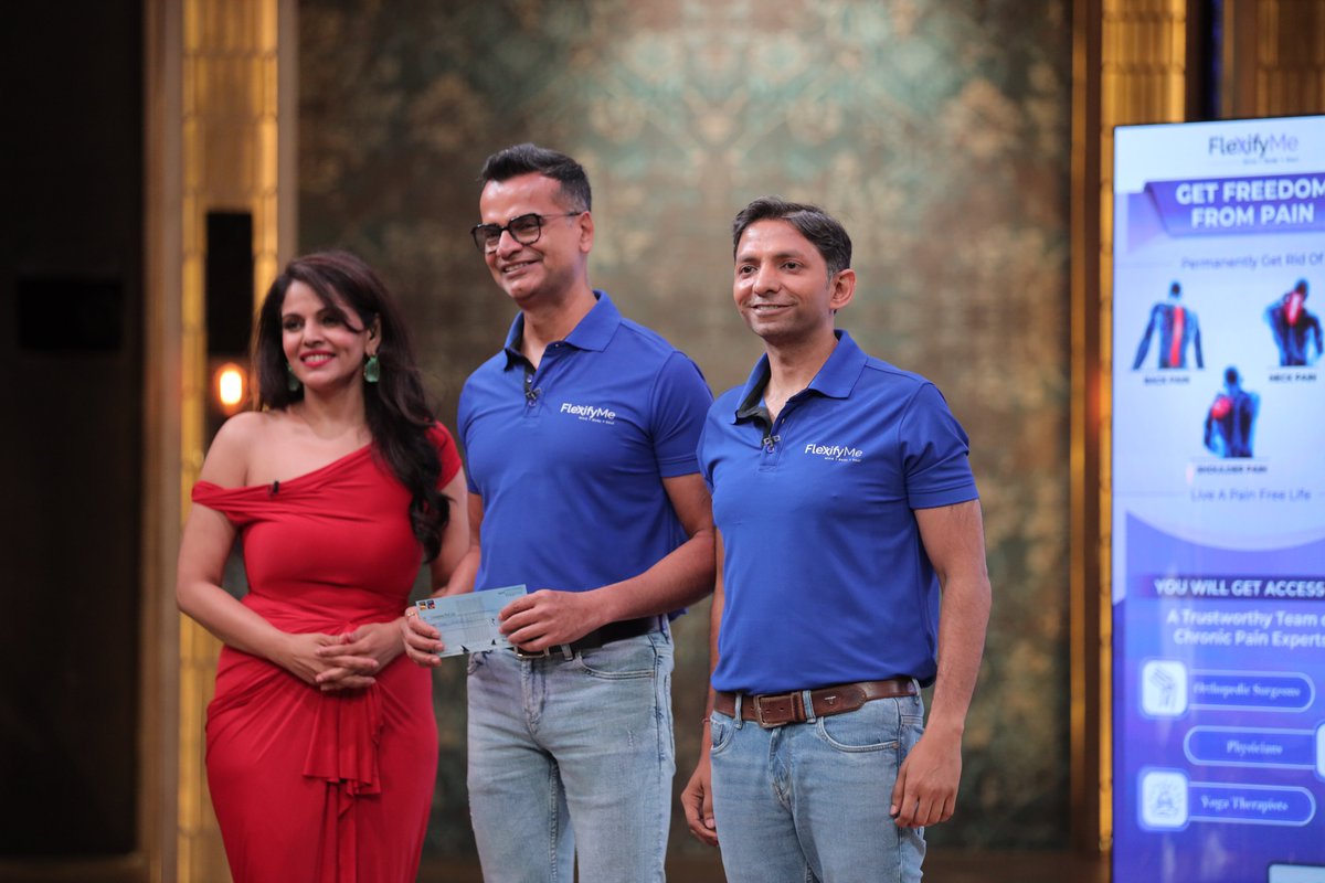 We just can't contain our excitement! We are extremely grateful to Shark Namita Thapar for believing in our vision!🤩 Our heartfelt gratitude to everyone who supported us in this journey of healing! Stream new episodes of #SharkTankIndia Season 3, from Mon-Fri 10 PM, on #SonyLIV