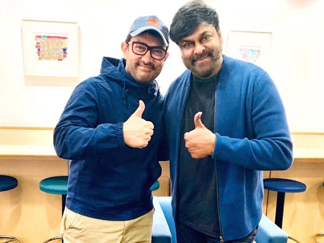 Rolexbabuog's tweet photo. Happy Birthday #AamirKhan ji
From #MegastarChiranjeevi @KChiruTweets fans
#Chiranjeevi #Aamir

#HBDAamirKhan 
#HappyBirthdayAamirKhan https://t.co/ylX0Vcok86