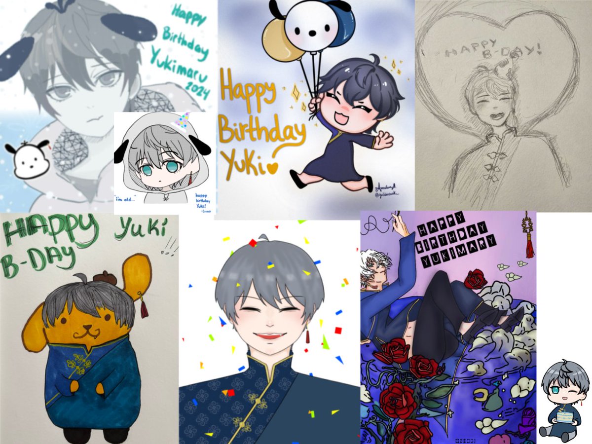 ch_yukimaru's tweet photo. Thank you all so much for all the Birthday Wishes! All the art was amazing! This is the first of many Birthdays/White Days! I love you all! #regeant #yunity https://t.co/E3jKKevQWp