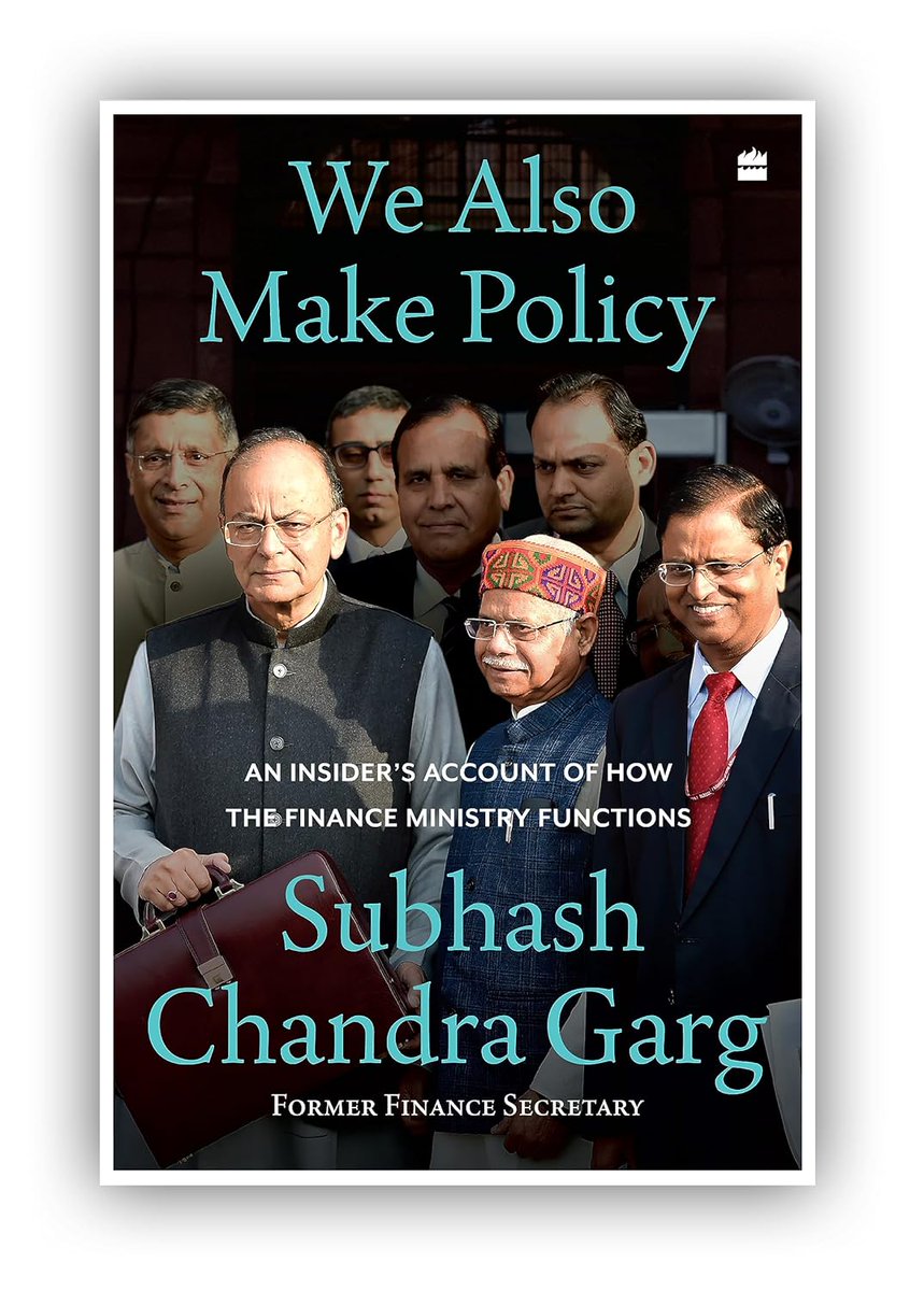 #Books | The juiciest parts, camouflaged in dense bureaucratese, are about @Subhashgarg1960's interactions with the top brass of #RBI then led by #UrjitPatel. These have been elaborated on in more than a chapter. Review by @paranjoygt. frontline.thehindu.com/books/book-rev… @HarperCollinsIN