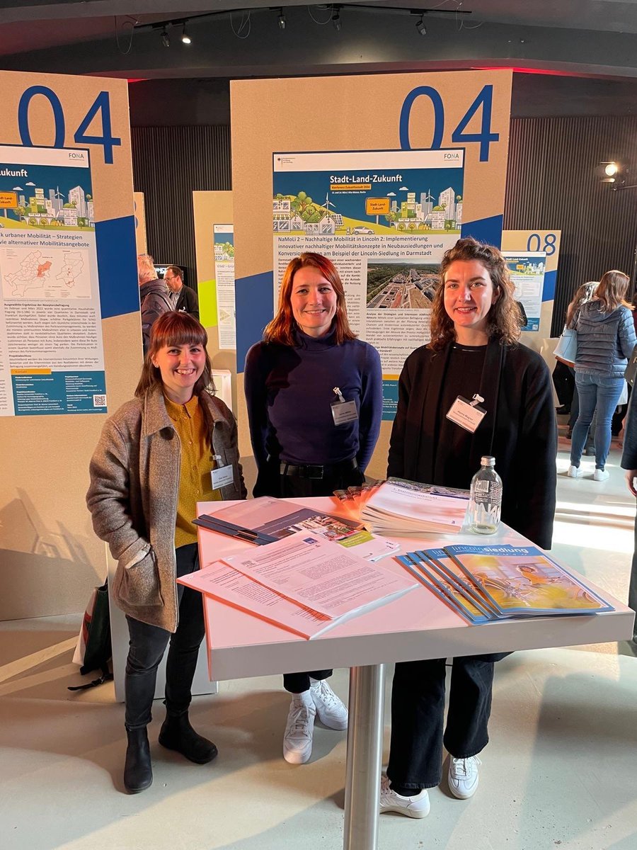 Auch heute sind wir wieder mit unseren Projekten #NaMoLi2 und #QuartierMobil2 beim Markt der Möglichkeiten bei der #Zukunftsstadt2024 an Stand 04 zu finden. @soef_BMBF @BMBF_Bund @Stadt_Darmstadt @ILS_forschung