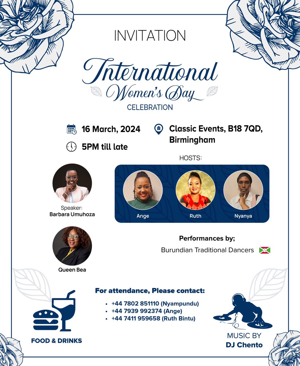 If you are in the UK or have friends in London and the West Midlands….share and join us this Saturday as we celebrate women.
I will be sharing on empowering women through entrepreneurship. 
#OurStoriesMatterInitiative
#UKTour2024