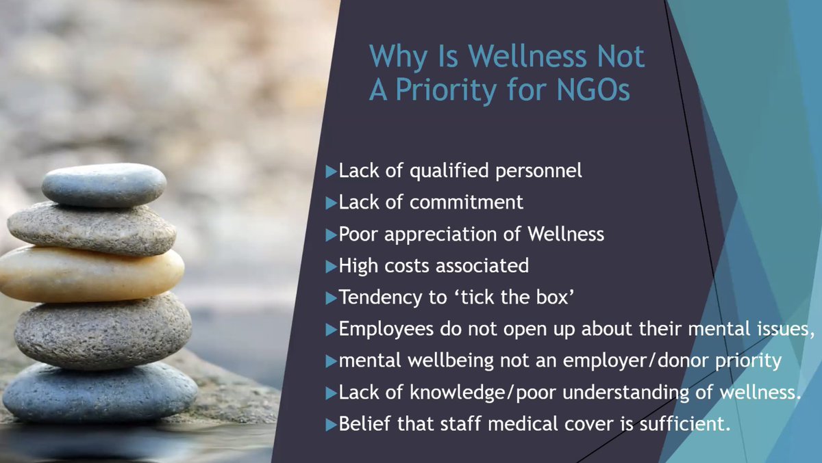 Maskani254's tweet photo. Unveiling insights: Why isn't wellness a priority in Ugandan NGOs? Check out the diverse responses that were  gathered: https://t.co/Ve1TpHkc8a