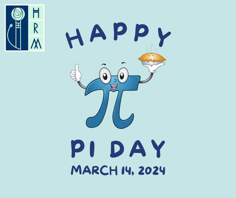 Happy Pi Day from all of us at HRM Homecare! 🥧📷 Let's celebrate this mathematical constant and indulge in some delicious pie today. Remember, just like π, our care for you is infinite. May your day be filled with sweet treats and even sweeter moments with loved ones! #PiDay2024