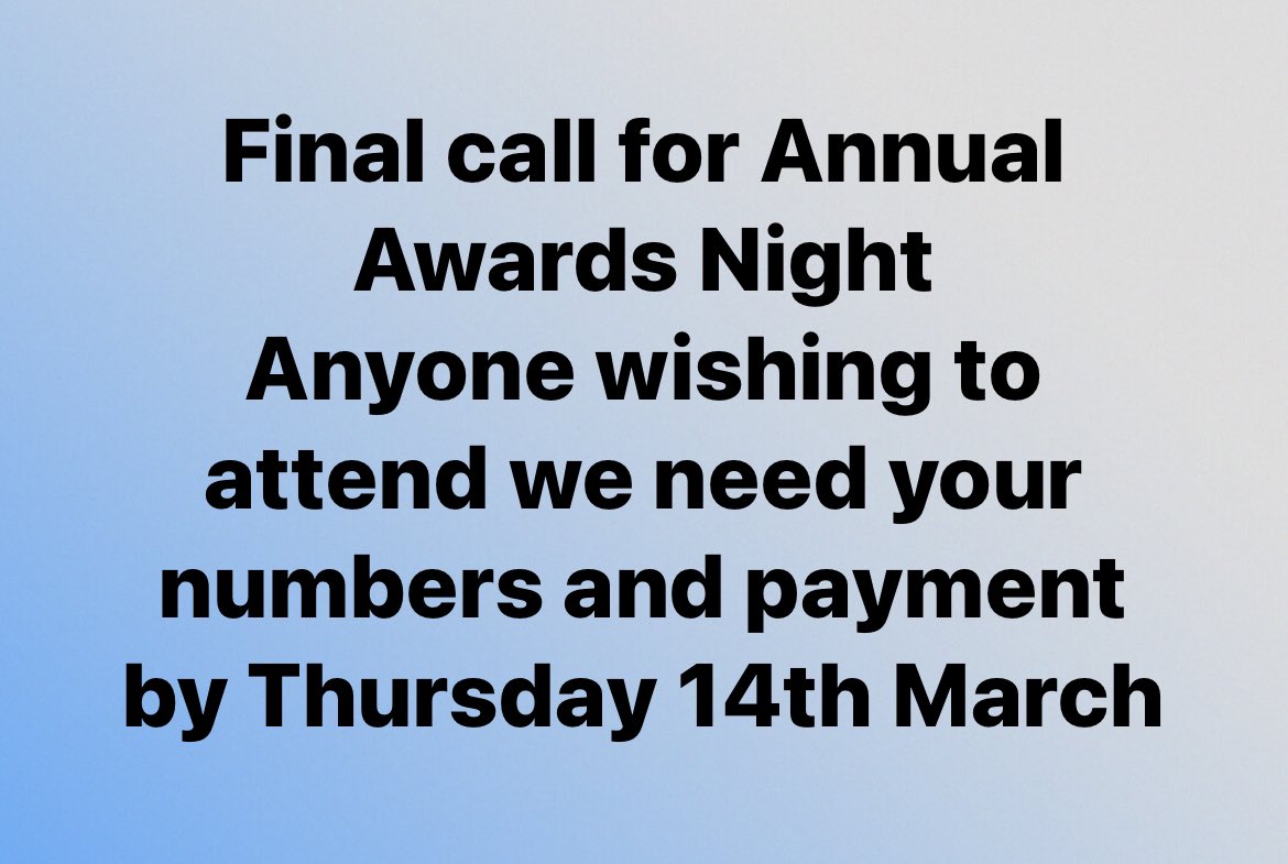B_G_O_A's tweet photo. Final call for anyone wanting to attend the BGOA awards night - THEBGOA@OUTLOOK.COM https://t.co/NiDireip0W