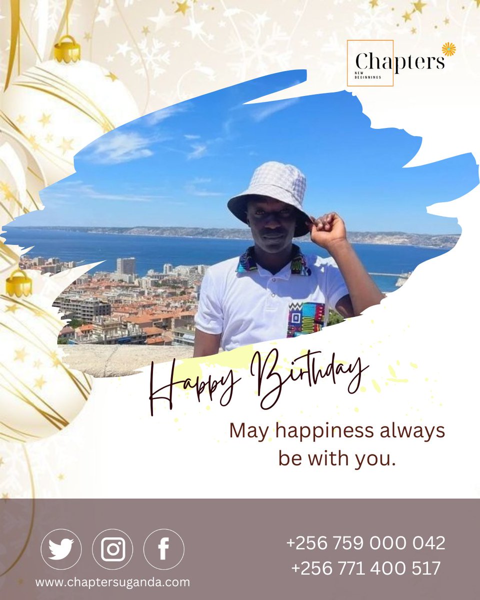 ChaptersCentre's tweet photo. Happy birthday to one of our marketers Mikka. Age gracefully in this new journey of life and may all odds work in your favor 🙏 https://t.co/9ti5pLNkp8