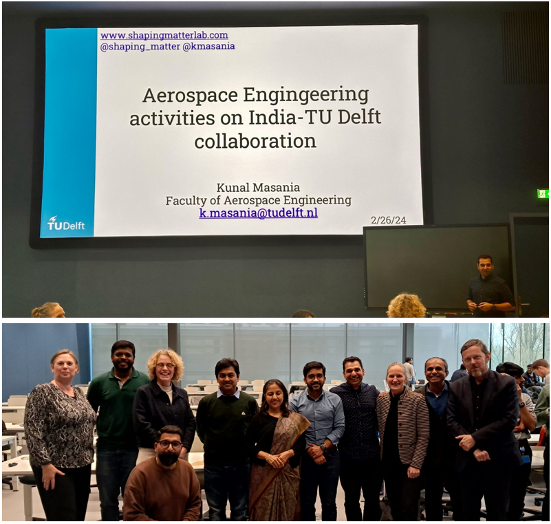 Last month, @kmasania presented to the Indian ambassador in The Netherlands 🇮🇳@IndinNederlands about our India-TU Delft collaboration activities! We are very excited about what will come next 🥳 @AETUDelft @tudelft