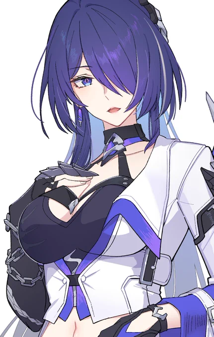 黄泉見れば見るほどデザインが素晴らしいキャラということに気付く。ブラックスワンと並んで顔の良いお姉さん過ぎる。 