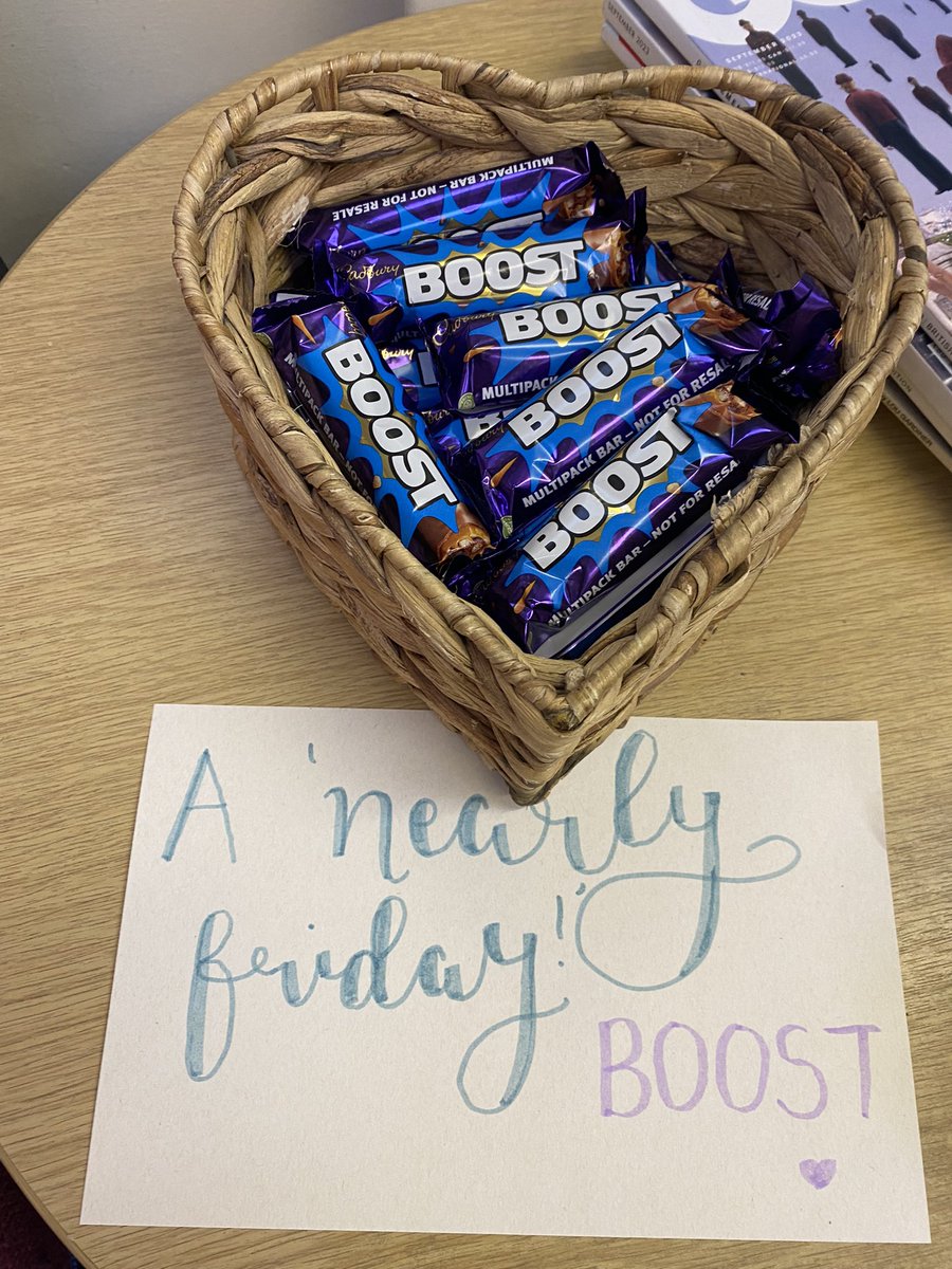 SychdynSchool's tweet photo. Diolch to our mystery Thursday booster 😊 Lovely surprise on a Thursday morning 😊 https://t.co/yUvfHqegIr