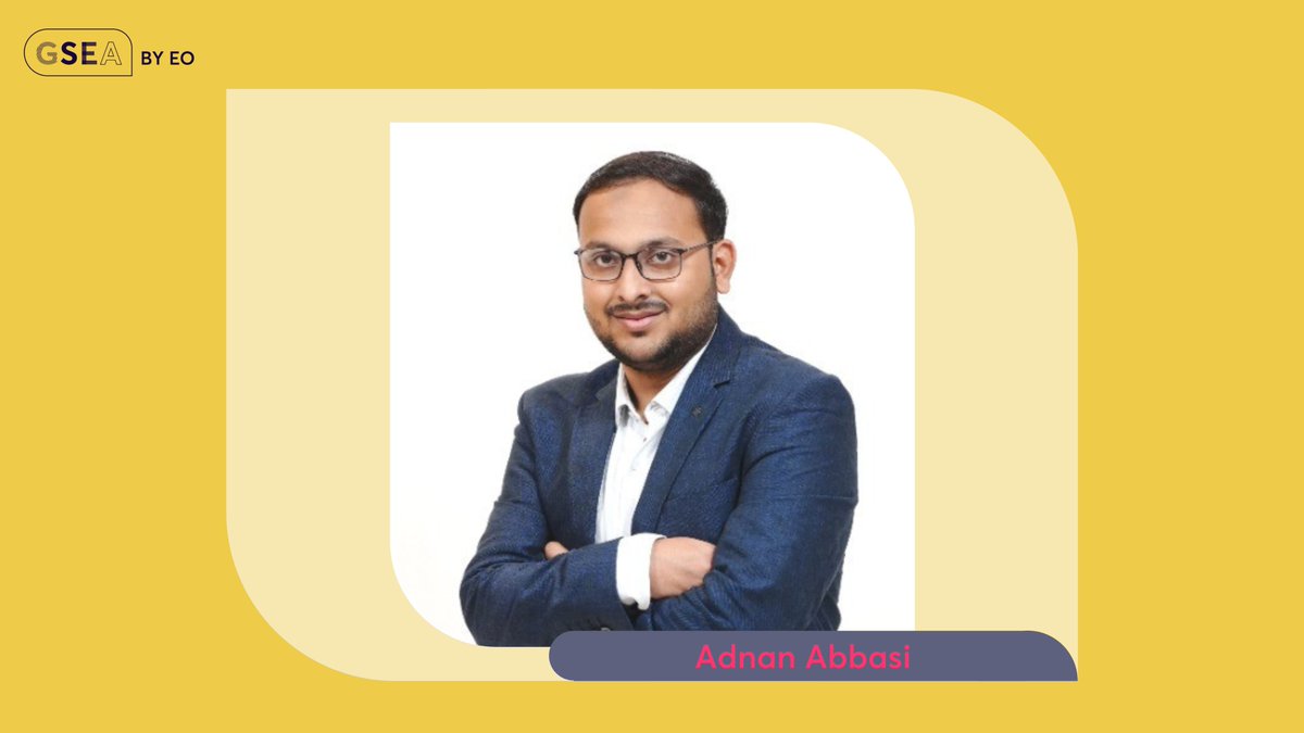 🌟Adnan Abbasi, proudly representing the vibrant host city of Bhopal, emerges as the local champion, destined to showcase his brilliance at India Nationals! 🏆Adnan leads the innovative venture Thothica, revolutionizing research automation and communication. @EOBhopal #EO #GSEA