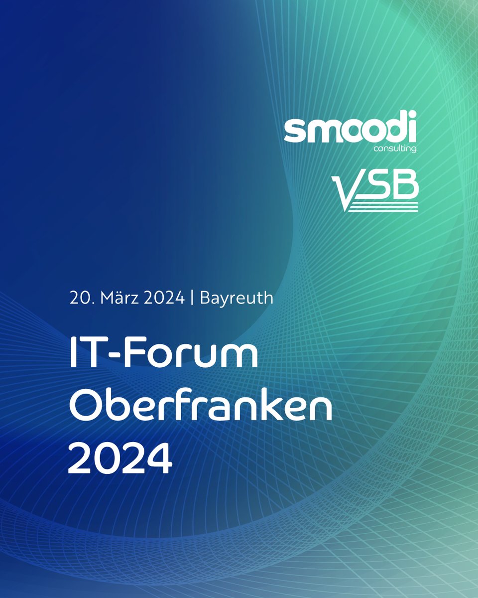 smoodi_consult's tweet image. In diesem Jahr ist das Team der VSB beim 𝗜𝗧-𝗙𝗼𝗿𝘂𝗺 𝗢𝗯𝗲𝗿𝗳𝗿𝗮𝗻𝗸𝗲𝗻 𝟮𝟬𝟮𝟰 vertreten - und zwar zum ersten Mal als ein Teil von #smoodi! 

Wir legen den Fokus auf #CRM, #Prozessdigitalisierung, #ECM und #ITSM. 🚀

📅 20.03.2024 | ab 12 Uhr
📍  Universität Bayreuth