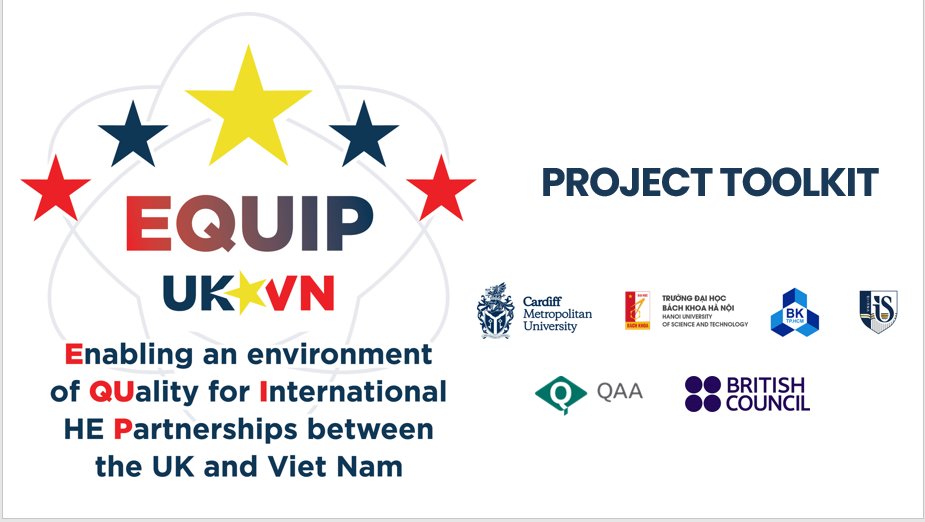 RavYael's tweet photo. It has been an honour for @cardiffmet to host our Vietnamese partners as well as the @QAAtweets to Cardiff for the final @EQUIP_VN_UK project meeting and dissemination of the project toolkit. Thank you to all involved including @QED_Tweets and Cardiff Met School of Technologies! https://t.co/giK1G2wJti