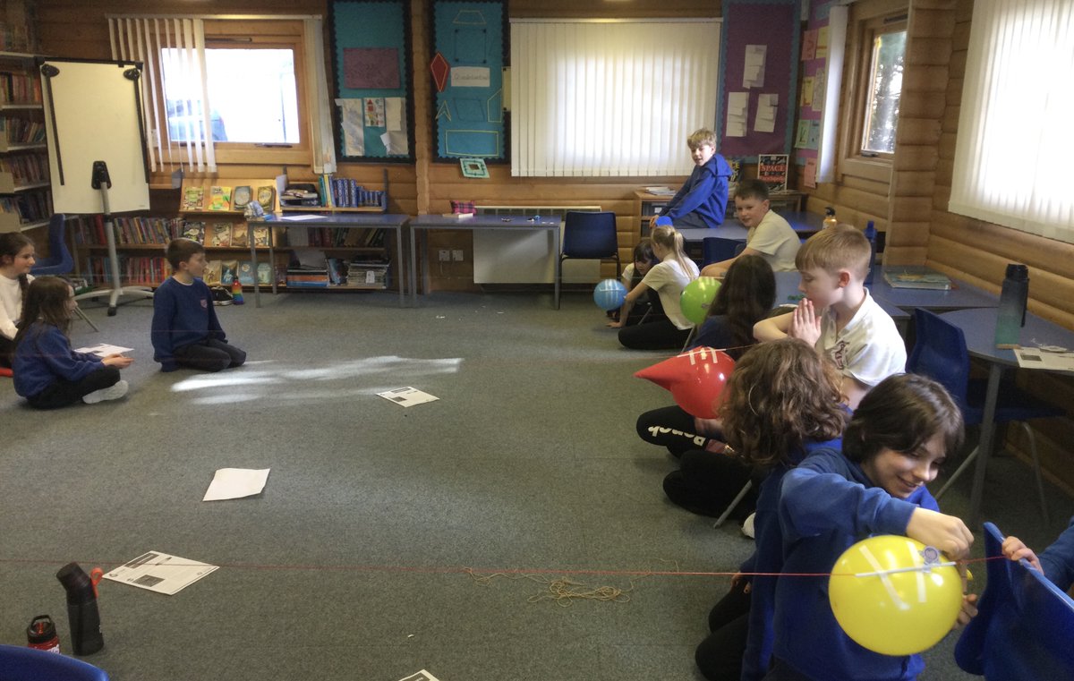 logie_ps's tweet photo. We celebrated British Science Week by have a Balloon Rocket Race! @ScienceWeekUK https://t.co/2MIobHNsZU