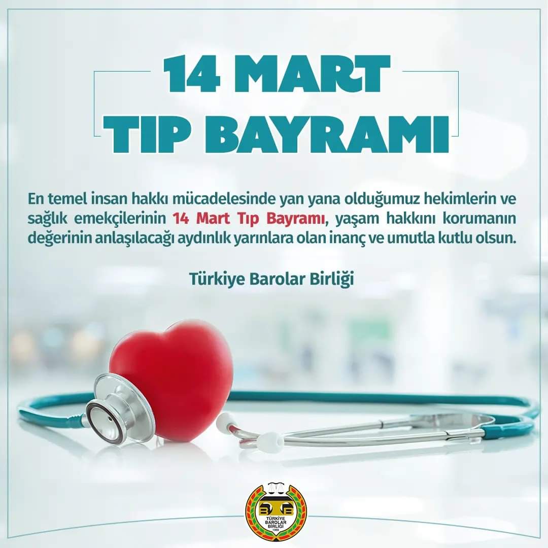 DogaHukuk's tweet photo. Değerli Hekimlerimizin #14MartTıpBayramı, yaşam hakkını korumanın değerinin anlaşılacağı aydınlık yarınlara olan inanç ve umutla kutlu olsun. Sağlıkla ve mutlulukla yaşanacak nice bayramlar dileğiyle. https://t.co/SI8sSPrubX
