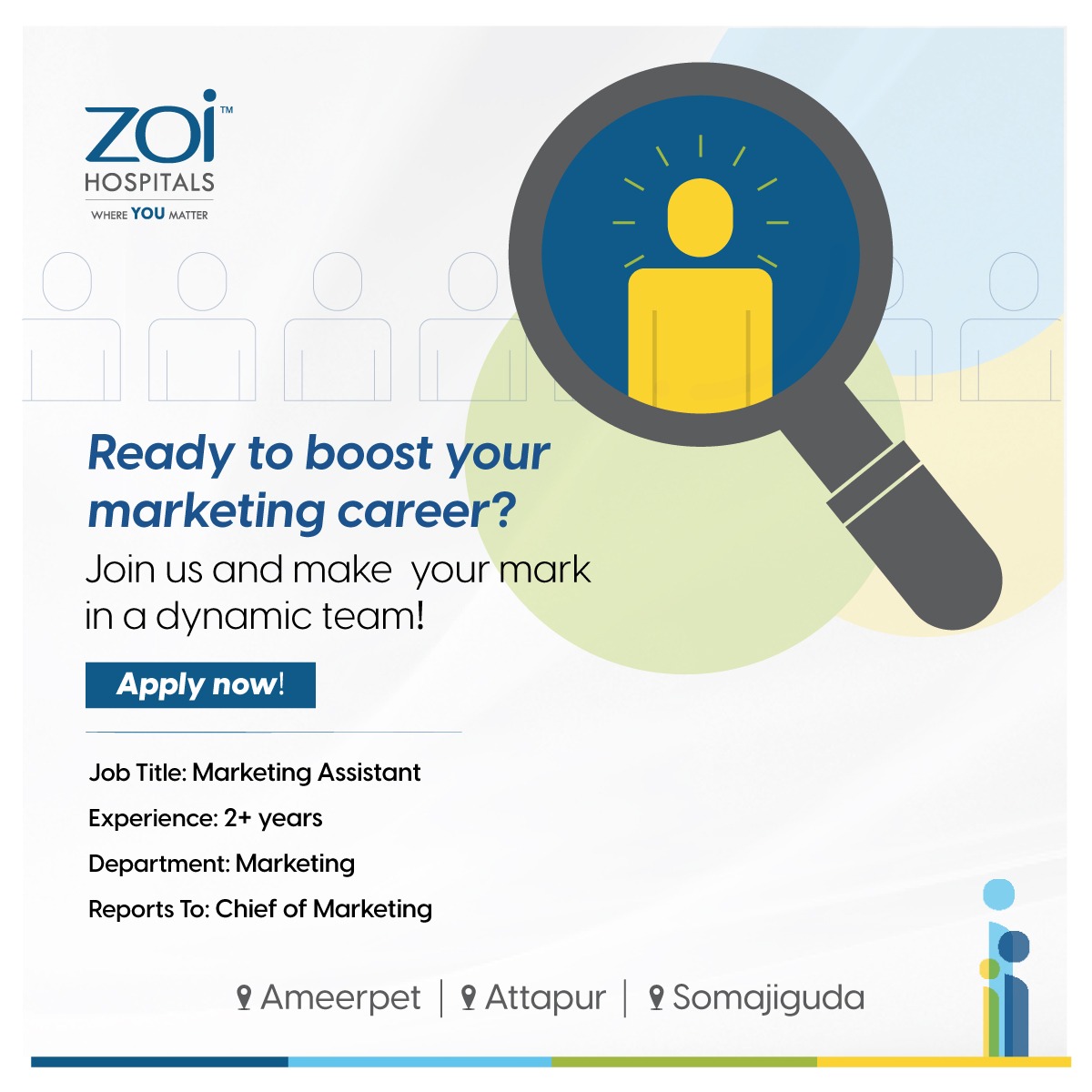 If you’re someone who wants to strive for excellence in a #marketing #career & can make a difference, we want to hear from you. Click the link below to apply. forms.gle/qJpjtTLEzvMhbX… @ZoiHospitals #joinourteam #hiringnow #ameerpet #attapur #somajiguda #marketingassistant