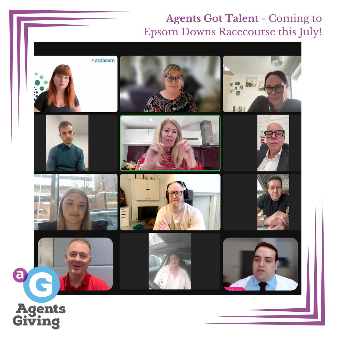 An exhilarating kickoff to an unforgettable showcase of talent, hosting our catch up zoom for 'Agents Got Talent' in aid of @Agents_Giving Summer Ball Headline Sponsor @ReapitSoftware Details here to join us for an evening of celebration agentsgiving.org/event/agents-g…
