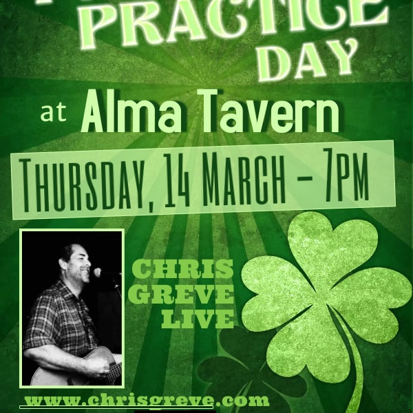 ChrisGreveMusic's tweet photo. The busy extended weekend starts today, with my show at @almatavernwr3 7pm https://t.co/UXBPtBT8et