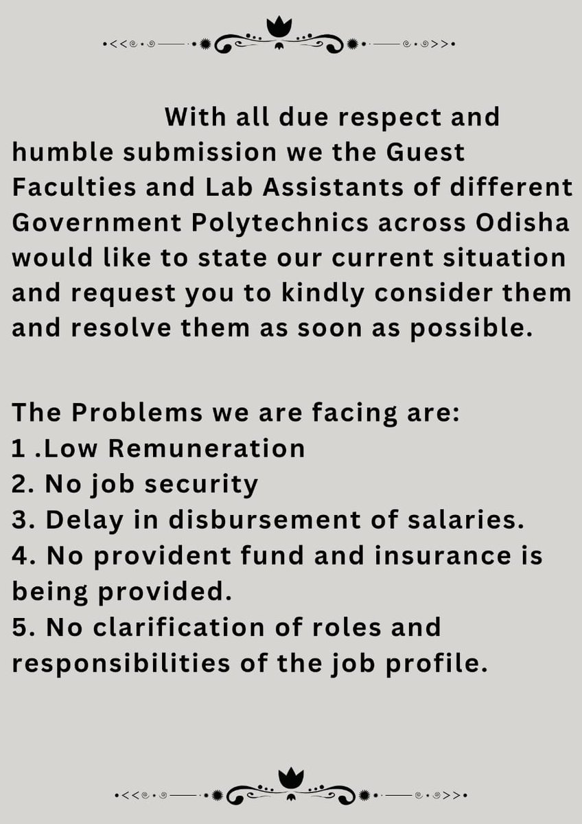 AllOdishaGFGLA's tweet photo. @bjd_odisha @DTET_Odisha @MoSarkar5T @Nua_Odisha @pranabpdas @ushapadhee1996 @Naveen_Odisha @rashtrapatibhvn @dpradhanbjp @otvnews @otvkhabar @kanak_news @NandighoshaTV @News18Odia 
 #fightforright https://t.co/7qeh8TMkoe