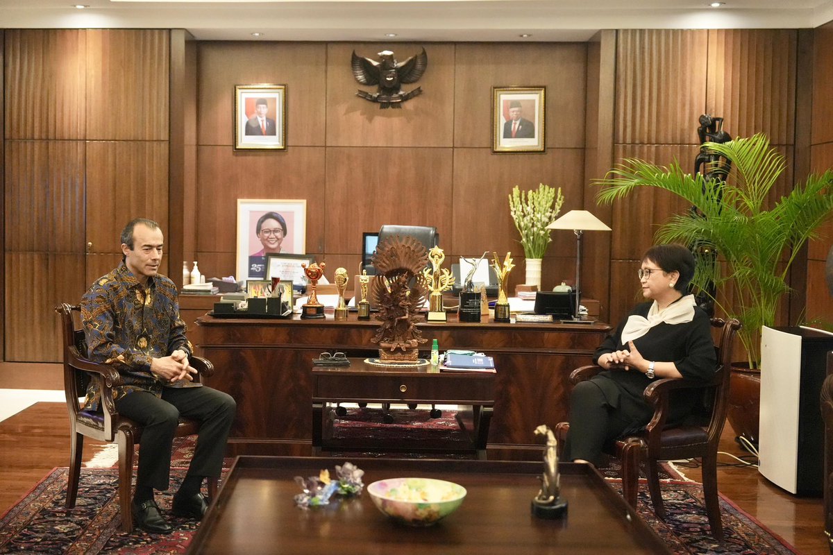 Menteri Luar Negeri Republik Indonesia tweet media