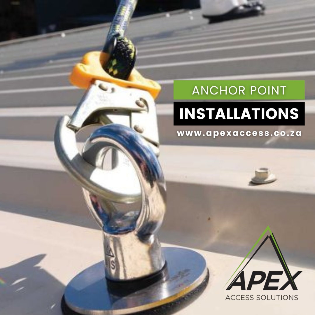ApexAccess's tweet photo. Don't let risky heights hold you back. Apex Anchor Point Installations offers sturdy and dependable solutions for your elevated needs. Our installations provide the foundation for safe and secure work environments! 💪🏢

shawn@apexaccess.co.za | 082 657 4539

#RequestAQuote https://t.co/37fFiUL1YK