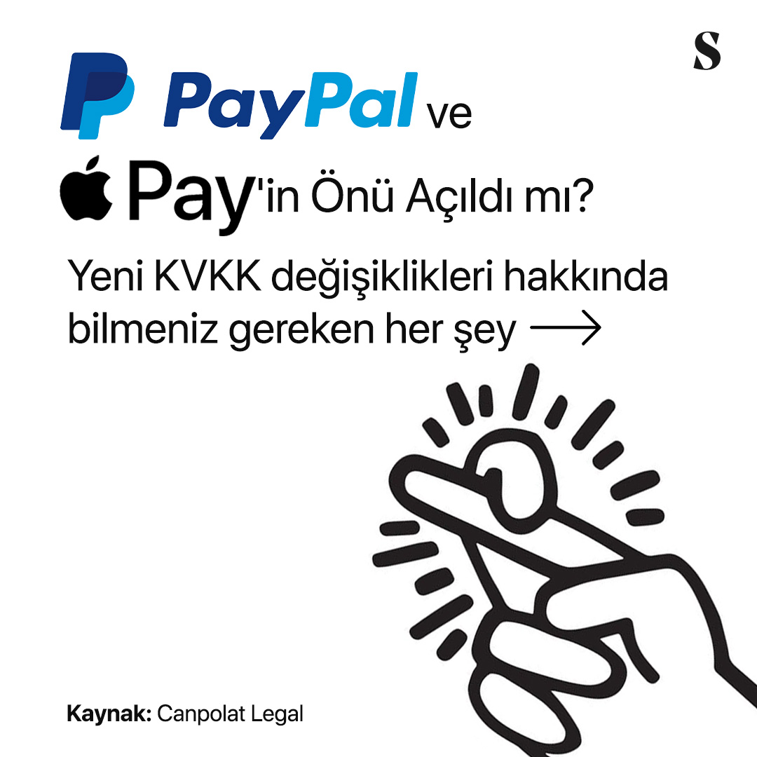 12 Mart 2024 tarihli Resmi Gazete’de yayımlanan değişiklikler, PayPal ve ApplePay’in Türkiye’de kullanılıp kullanılamayacağı ile ilgili akılda soru işareti bıraktı.🤔
Yeni KVKK değişikliği hakkında bilmeniz gerekenleri derledik.