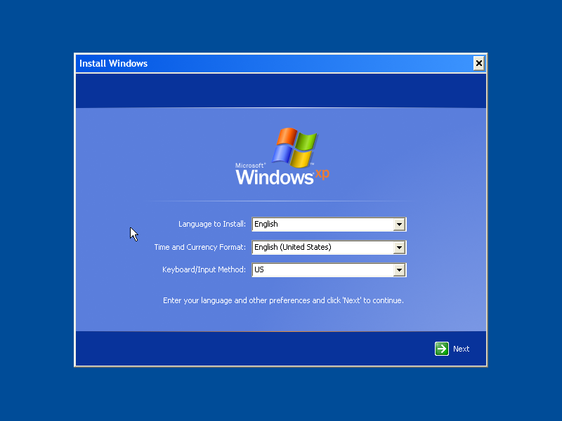 tehmondspartan's tweet image. More classic Windows with Vista setup layout.