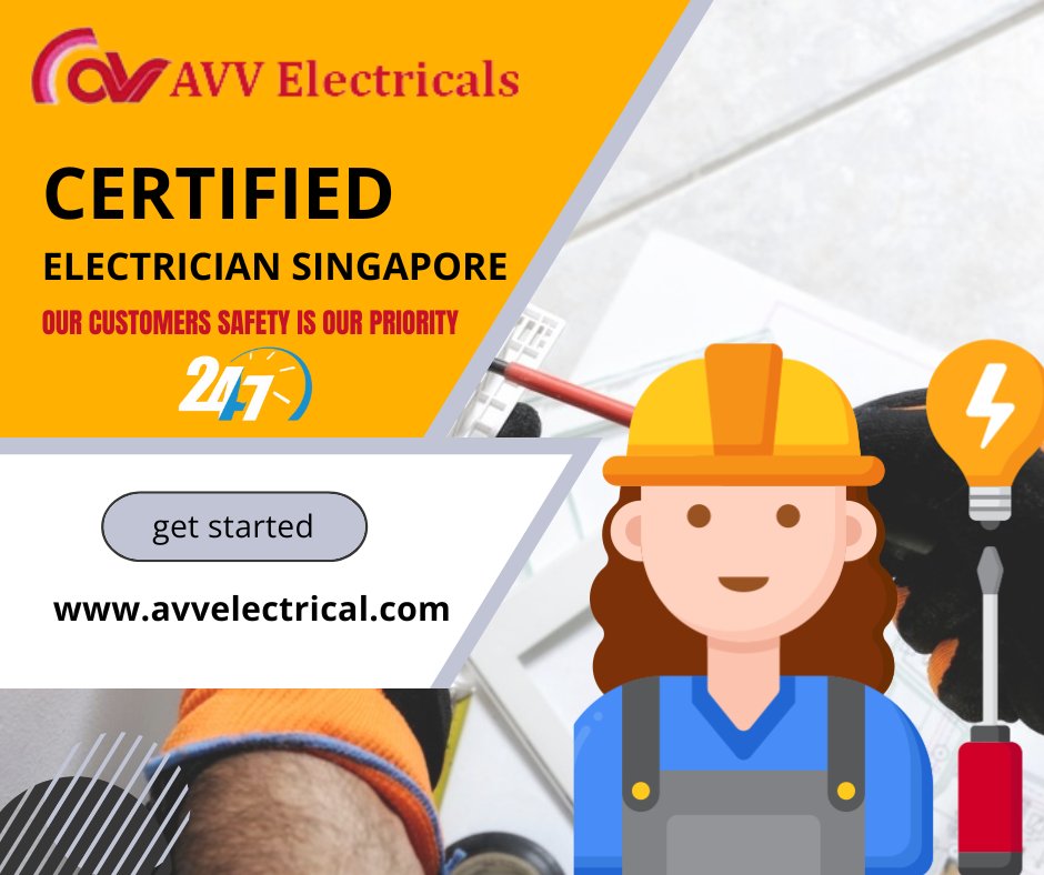 AvvElectrical's tweet photo. Certified electrician in Singapore. Experienced in residential and commercial settings. Reliable, efficient, and safety-focused. Trusted for quality electrical solutions.

https://t.co/uBa5Do1OGK https://t.co/L6pl9M3zQH