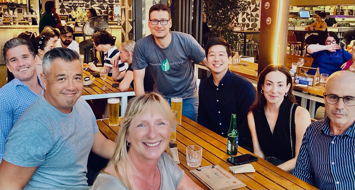 Face to face #networking of the #Sydney #NSW based #startup #founders in #FounderInstitute #ANZ #Australia #NewZealand #fiWorldWide #startOz #startupAUS #startupNZ #accelerator Apply for August 2024 @founding
