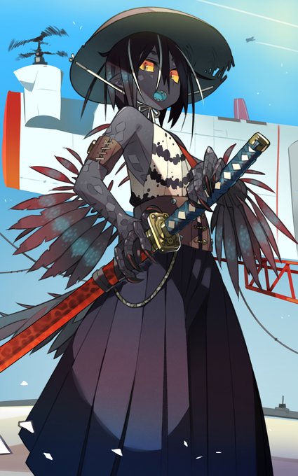 #このタグを見た人は黙って刀を持ったキャラを貼れ 