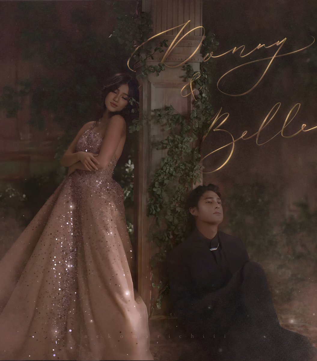 #DonBelle 
Our King and Queen of Star Magical Prom 2023

Bringing this back and added some gold lettering. Fits perfectly! Royalty vibes!

**edited DB photo**

#StarMagicalProm2024 
#AFairyTaleBeginning