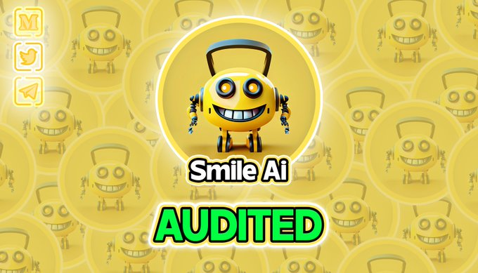 SmileAiOfficial's tweet photo. What did the thief say to the calculator?
You can count on me! 😁

Luckily, in SmileAi, we don't have any thieves who can steal away your money!🔐

Our audit can prove how reliable our crypto project is!
👉https://t.co/EoSjm0XP9A
#Crypto #Audit #Jokes #Fun #memecoin #meme