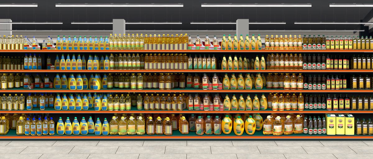 Various types of edible oil for cooking and salads. Mock-up 

See more here👇

istockphoto.com/portfolio/Pand…

#supermarkets #mockup #oil #food #retail #design #grocery #storedesign #groceryretail  #retaildisplaydesign #retailspace #retaildisplay #retaildesigner