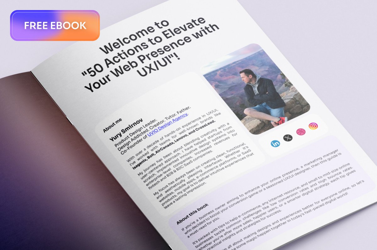 smirnovdsgn's tweet photo. If you missed the giveaway of this free eBook, you can learn how to get it below
#buildinpublic #designers #conenct https://t.co/jpEGIPgChK