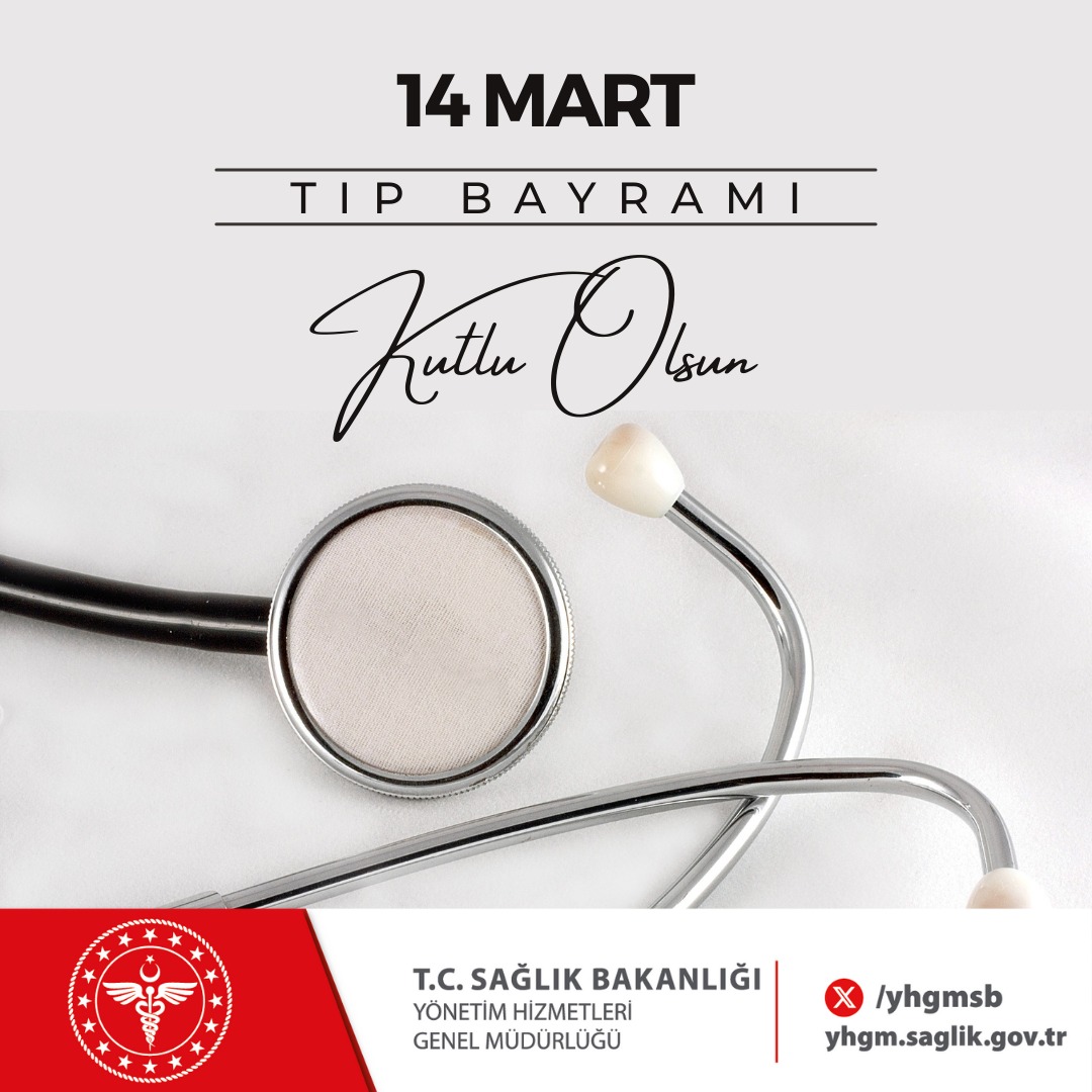Büyük bir özveri ile her koşulda görev yapan tüm sağlık çalışanlarımızın 14 Mart Tıp Bayramını kutluyoruz.
#14marttıpbayramıkutluolsun