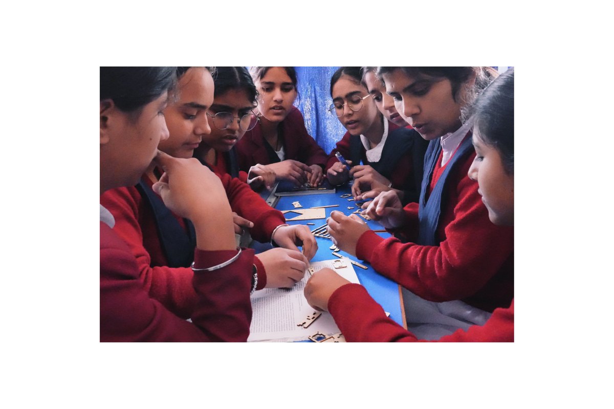 Had an amazing time leading a hands-on robotics workshop for Jawahar Navodaya Vidyalaya Pojewal, Distt. S.B.S. Nagar last week! Seeing the excitement and creativity of these young minds as they assembled and programmed their own robots was truly inspiring @OrangewoodLabs